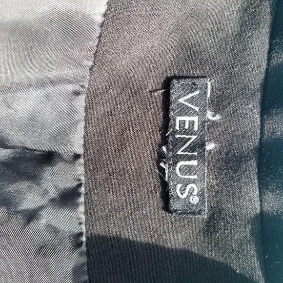 Venus / Medium / Black One Button Blazer - Picture 3 of 3